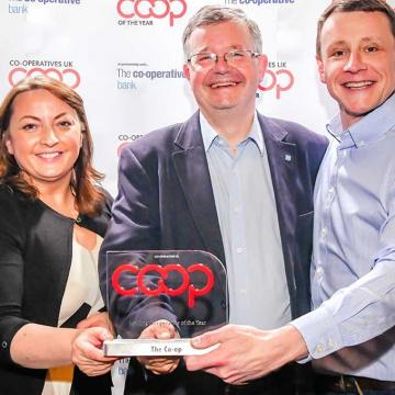 The Co-op presented with an award