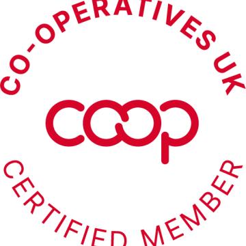 Co-operatives UK certified member red
