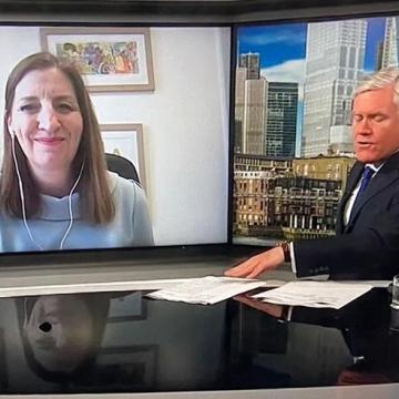Rose Marley appeared on Sky News