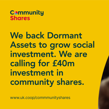 Community shares – dormant assets