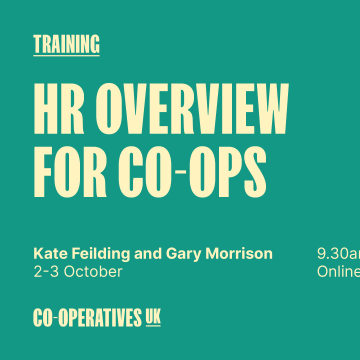 HR overview for co-ops