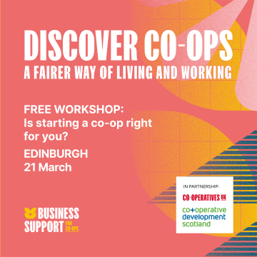 Discover co-ops – a fairer way of living and working