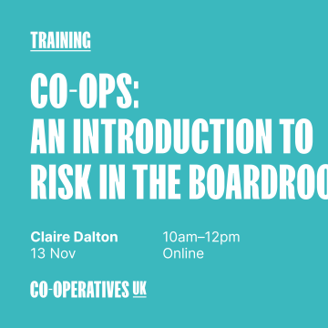 Co-ops: An introduction to risk in the boardroom